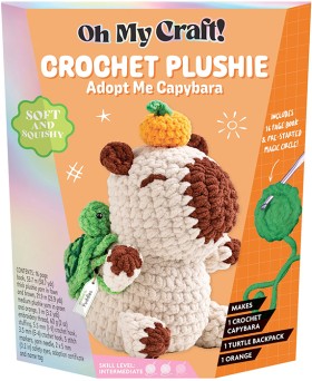 Oh-My-Craft-Crochet-Plushie-Adopt-Me-Capybara on sale