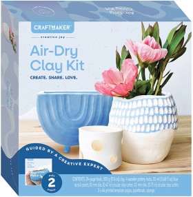 Craft+Maker+Air-Dry+Clay+Kit