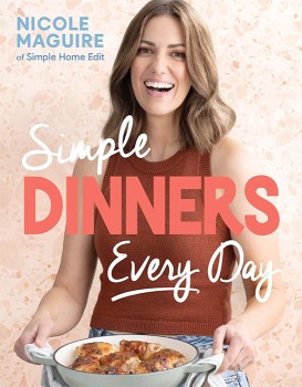 Simple-Dinners-Every-Day-by-Nicole-Maguire-Book on sale