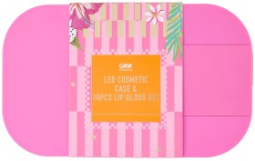OXX+Cosmetics+LED+Cosmetic+Case+and+Lip+Gloss+Set