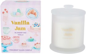 Vanilla+Jam+Fragrant+Glass+Boxed+Candle