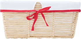 Christmas-Basket-with-White-Liner on sale