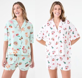 Christmas-Woven-Boxy-Pyjama-Set on sale