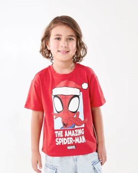 Spider-Man+License+Christmas+T-Shirt