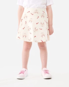 Christmas-Printed-Skort on sale