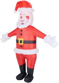 Adult+Inflatable+Santa+Costume