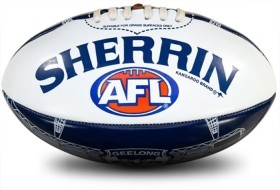Sherrin-AFL-Geelong-Cats-Ball on sale