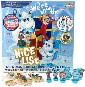 Park-Avenue-The-Elf-on-the-Shelf-Christmas-Surprise-Countdown-Calendar-90g on sale