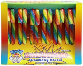 12+Pack+TNT+Sour+Candy+Canes+144g