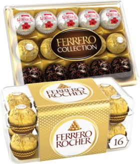 Ferrero+Collection+15+Pack+172g+or+Rocher+Gift+Box+16+Pack+200g