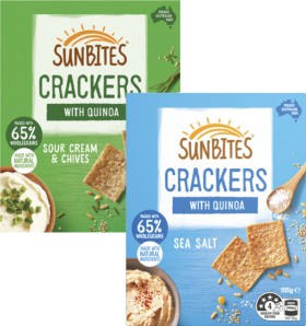 Sunbites+Snack+Crackers+105g-110g