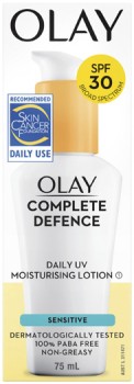 Olay-Complete-Sensitive-Moisturising-Lotion-SPF30-75mL on sale