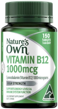 Natures-Own-Vitamin-B12-1000mcg-Tablets-150-Pack on sale