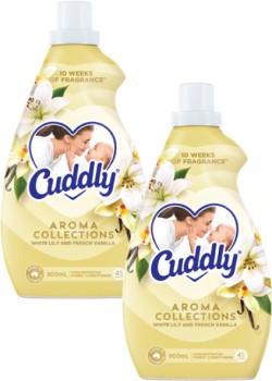 Cuddly-Concentrate-Fabric-Conditioner-900mL on sale