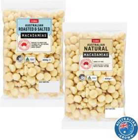 Coles+Australian+Natural+or+Roasted+%26amp%3B+Salted+Macadamias+400g+Pack