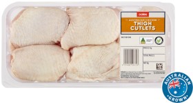 Coles+RSPCA+Approved+Chicken+Thigh+Cutlets