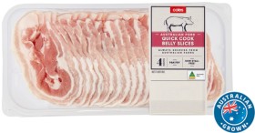 Coles+Australian+Pork+Quick+Cook+Belly+Slices+350g