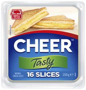 Cheer-Cheese-Slices-250g on sale