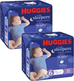 Huggies+Little+Sleepers+Nappies+26+Pack-36+Pack+or+Nappy+Pants+20+Pack-24+Pack