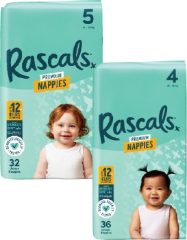 Rascals+Premium+Nappies+26+Pack-54+Pack