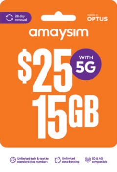 amaysim-25-Starter-Pack on sale