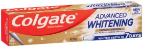 Colgate+Advanced+Whitening+Toothpaste+180%E2%80%91200g+Selected+Varieties