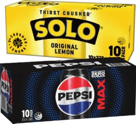 Pepsi-Solo-or-Schweppes-10x375mL-Selected-Varieties on sale