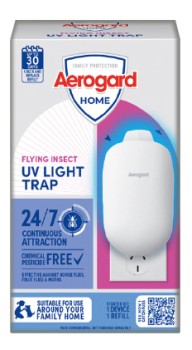 Aerogard+Home+Flying+Insect+UV+Light+Trap+Starter+Kit+1+Pack