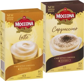 Moccona+Coffee+Sachets+8%E2%80%9110+Pack+Selected+Varieties