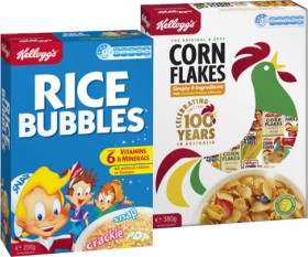 Kellogg%26rsquo%3Bs+Corn+Flakes+380g+or+Rice+Bubbles+250g