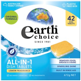 Earth+Choice+All+in+1+Dish+Tablets+42+Pack