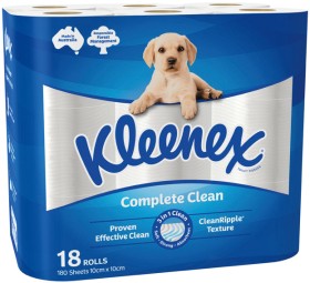 Kleenex+Complete+Clean+Toilet+Tissue+18+Pack