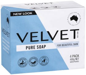 Velvet+Pure+Bar+Soap+4+Pack