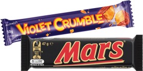 Mars-Medium-Bars-4456g-Violet-Crumble-Bar-50g-or-MMs-3549g-Selected-Varieties on sale