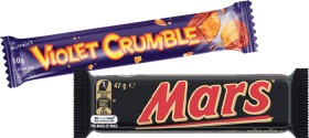 Mars+Medium+Bars+44%E2%80%9156g%2C+Violet+Crumble+Bar+50g+or+M%26amp%3BM%26rsquo%3Bs+35%E2%80%9149g+Selected+Varieties