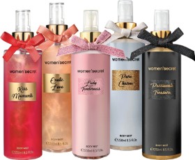 Women%26%23039%3BSecret+Kiss+Moments%2C+Exotic+Love%2C+Lady+Tenderness%2C+Pure+Charm+or+Passionate+Treasure+Body+Mists+250mL