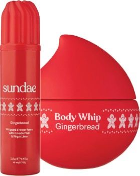 Sundae+Gingerbread+Whipped+Shower+Foam+265mL+or+Body+Whip+Gingerbread+220mL