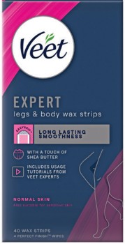 Veet+Expert+Legs+%26amp%3B+Body+40+Wax+Strips