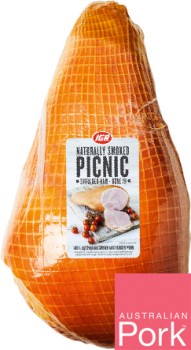 IGA+Picnic+Shoulder+Ham+Bone+In