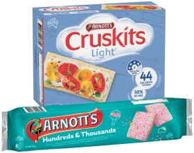 Arnott%26rsquo%3Bs+Flavoured+Iced+Biscuits+200%E2%80%91250g%2C+Tina+Wafer+200g+or+Cruskits+125g+Selected+Varieties