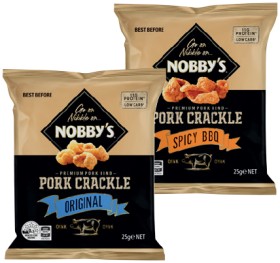 Nobby%26rsquo%3Bs+Pork+Crackle+25g+Selected+Varieties