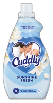 Cuddly+Concentrated+Fabric+Conditioner+850mL%E2%80%911+Litre+Selected+Varieties