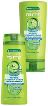 Garnier+Fructis+Shampoo+or+Conditioner+315mL+Selected+Varieties