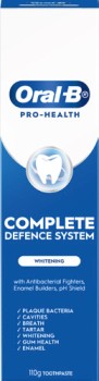 Oral%E2%80%91B+Pro+Health+Complete+Defence+System+Whitening+Toothpaste+110g