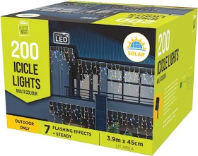Solar+Icicle+200+Lights