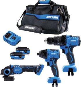 Kincrome+18V+Drill%2C+Driver+%26amp%3B+Grinder+Kit