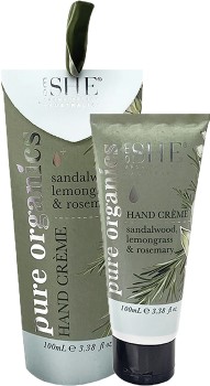 SHE+Aromatherapy+Pure+Organics+Sandalwood%2C+Lemongrass+%26amp%3B+Rosemary+Flavour+Hand+Cream+100mL
