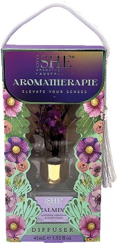 SHE-Aromatherapie-Lavender-Geranium-Ylang-Ylang-Flavour-Diffuser-45mL on sale