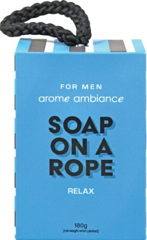 Arome+Ambiance+Mens+Soap+On+A+Rope+180g+Relax
