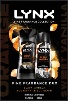 Lynx-Black-Vanilla-Fine-Fragrance-Duo-Gift-Set on sale